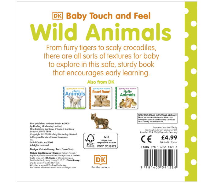 Baby Touch And Feel Wild Animals