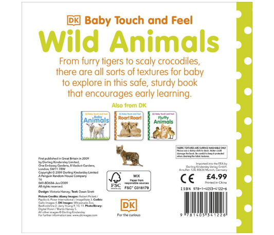 Baby Touch And Feel Wild Animals