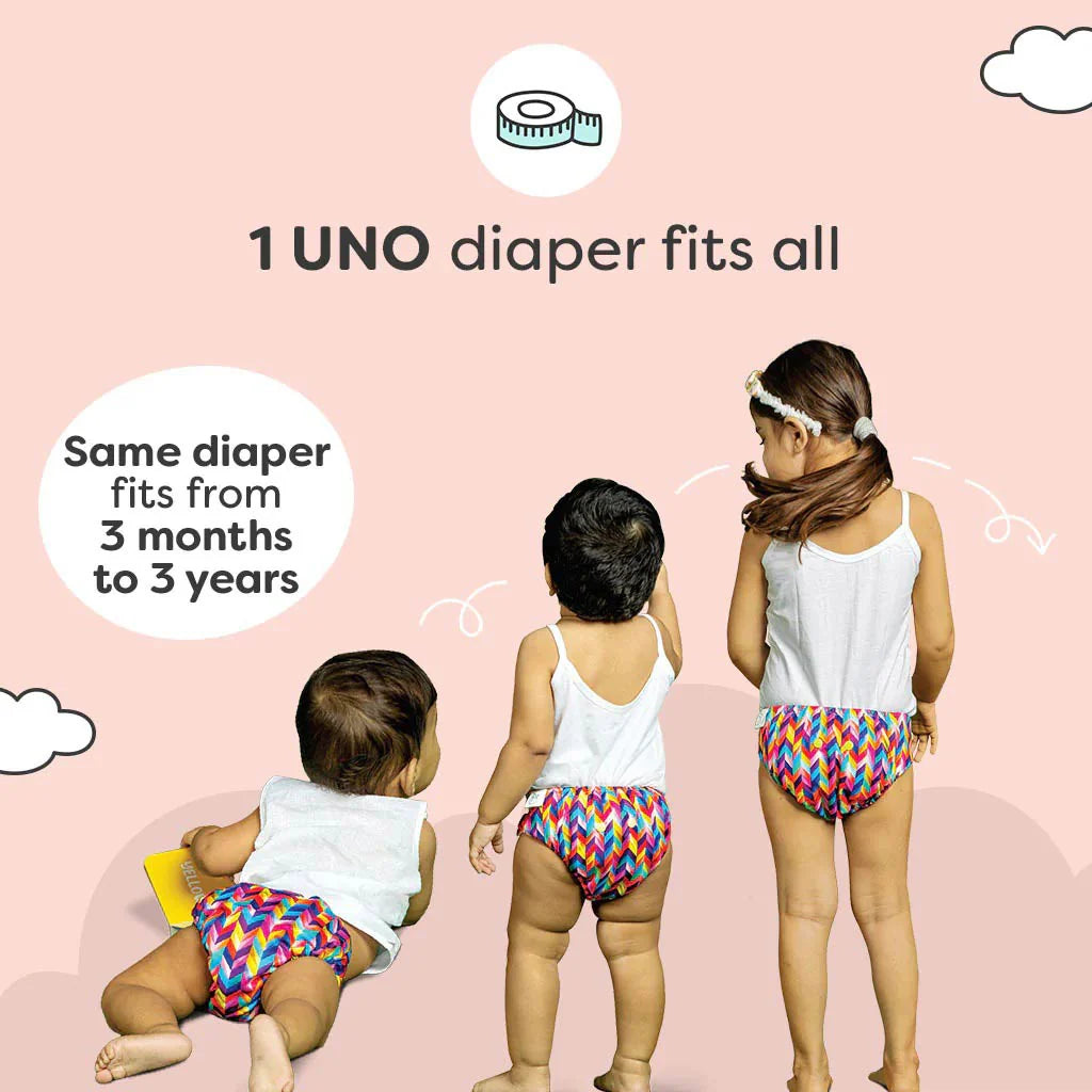 Super Bottoms Freesize UNO Cloth Diaper