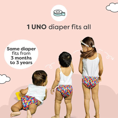 Super Bottoms Freesize UNO Cloth Diaper