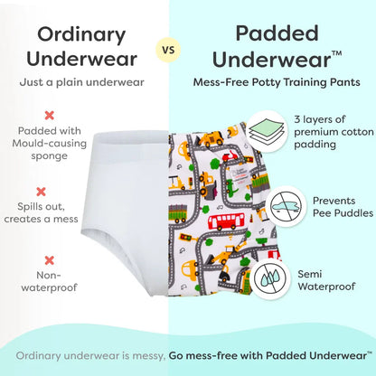 Super Bottoms Padded Underwear