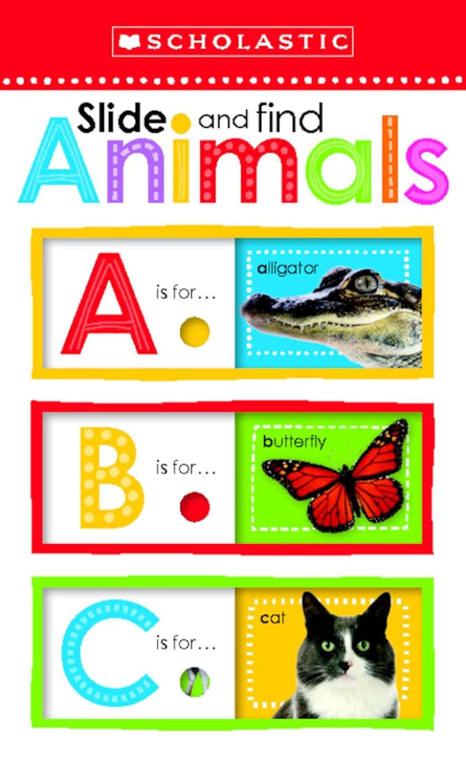 Slide and Find Animals ABC