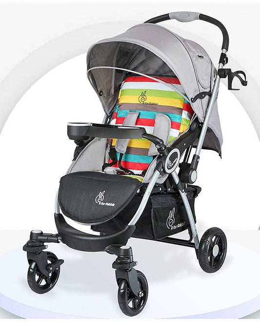 R for Rabbit - Chocolate Ride -Stroller - Rainbow