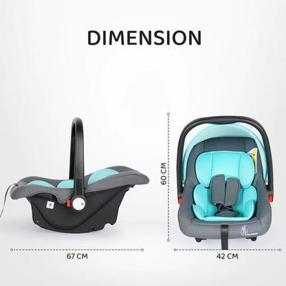 R for Rabbit - Picaboo - Car Seat - Grey Blue