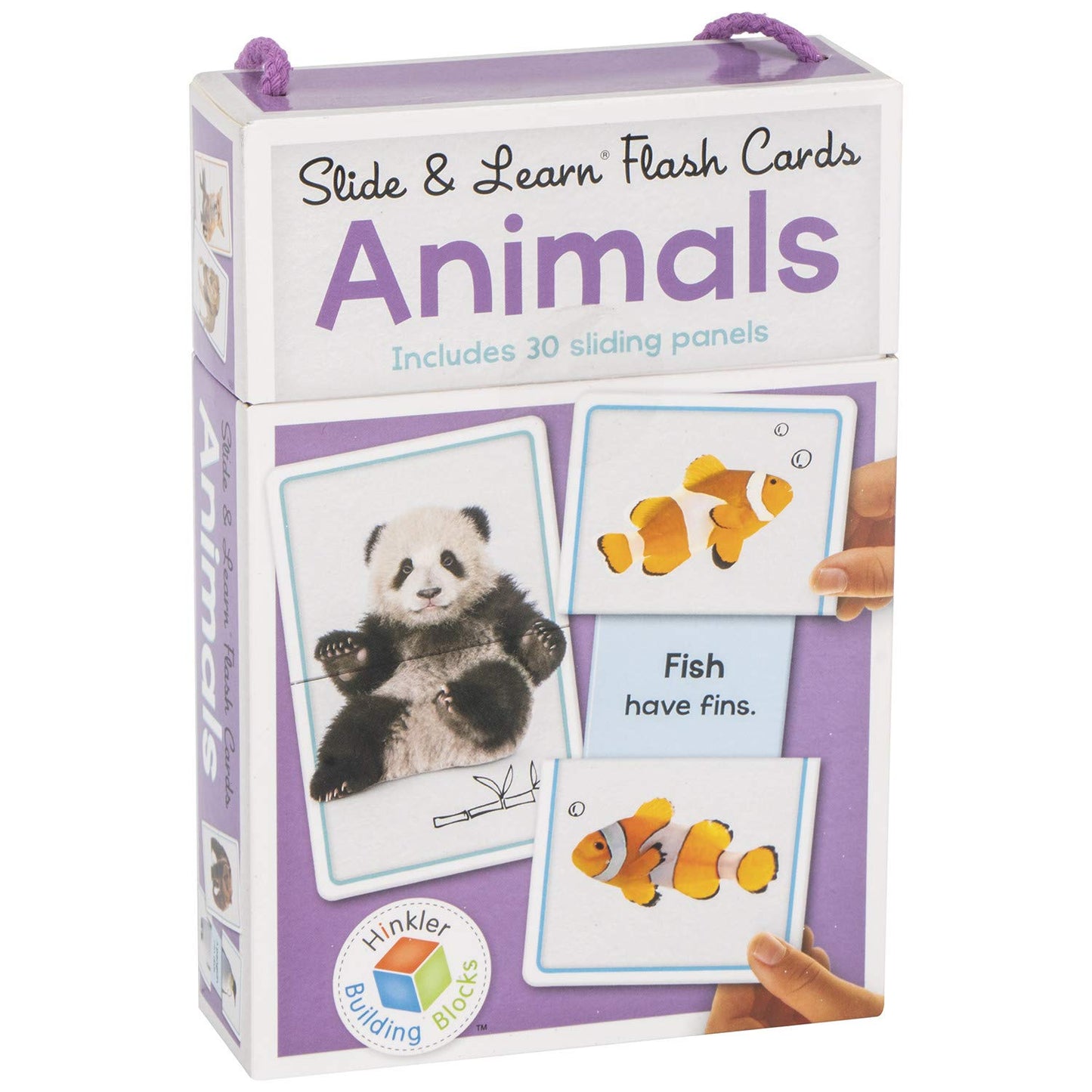 Slide & Learn Flash Card : Animals