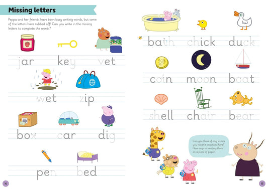 Learn with Peppa Pig Writing Little Letters
