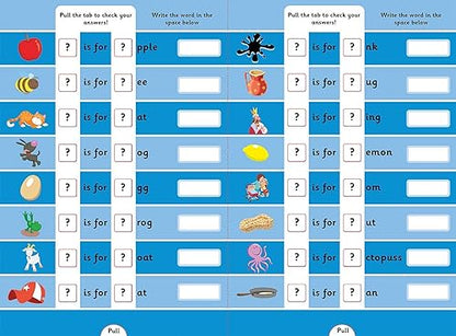 Let's Learn Alphabet Pull The Tabs