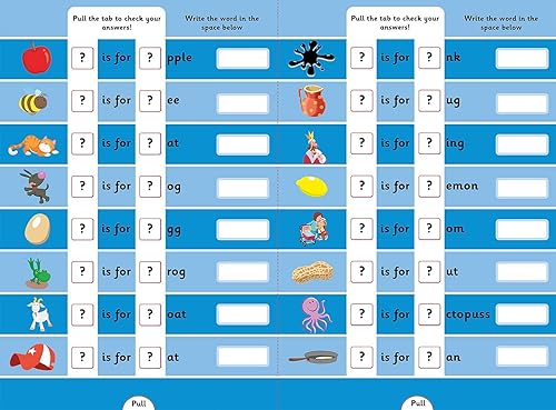 Let's Learn Alphabet Pull The Tabs