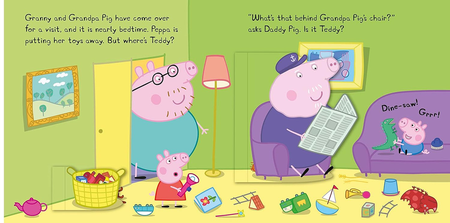 Peppa Pig Find Teddy Before Bedtime