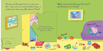 Peppa Pig Find Teddy Before Bedtime