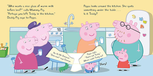 Peppa Pig Find Teddy Before Bedtime