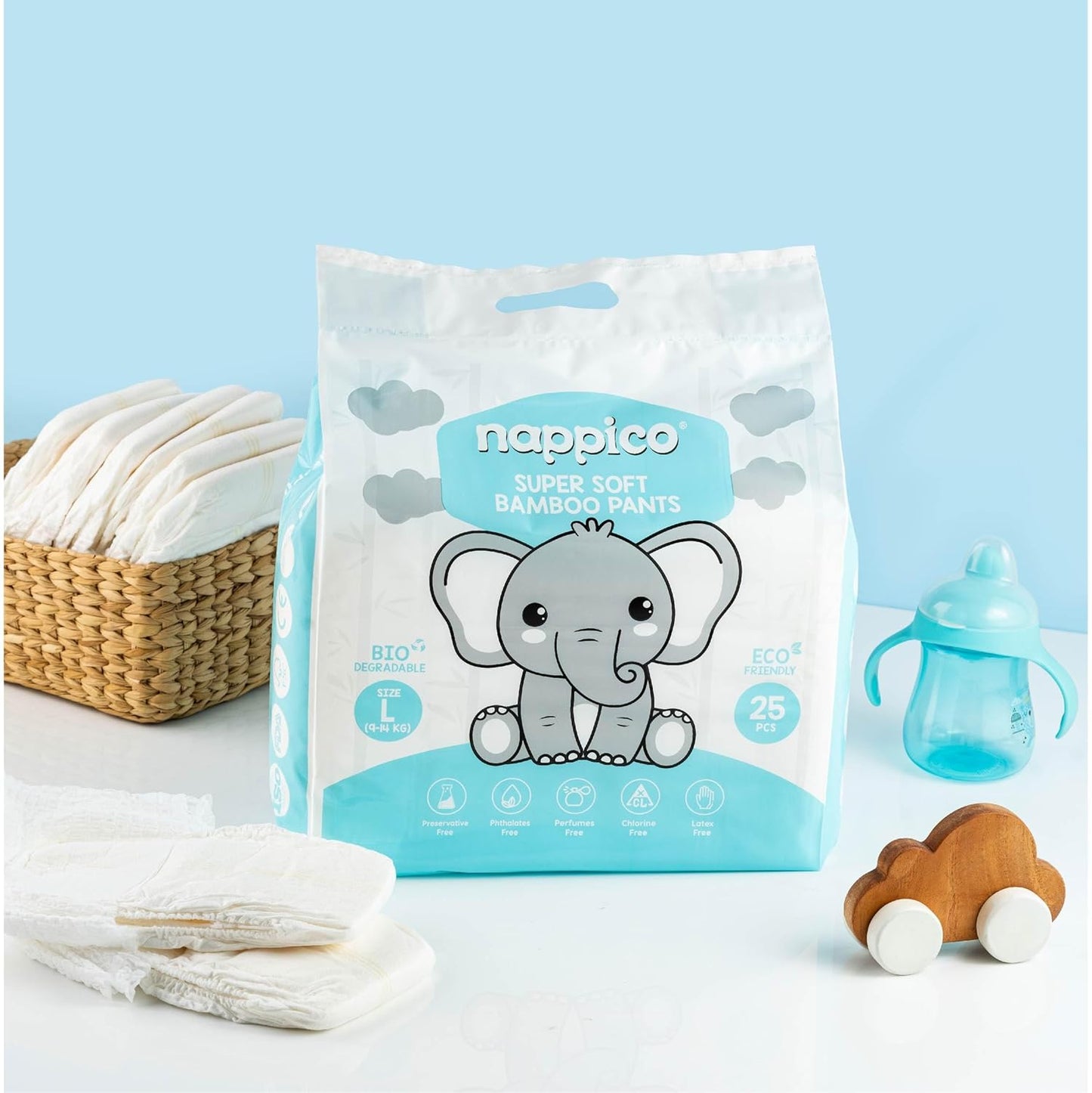 Nappico Pant Diaper Large Size - 25 PCS