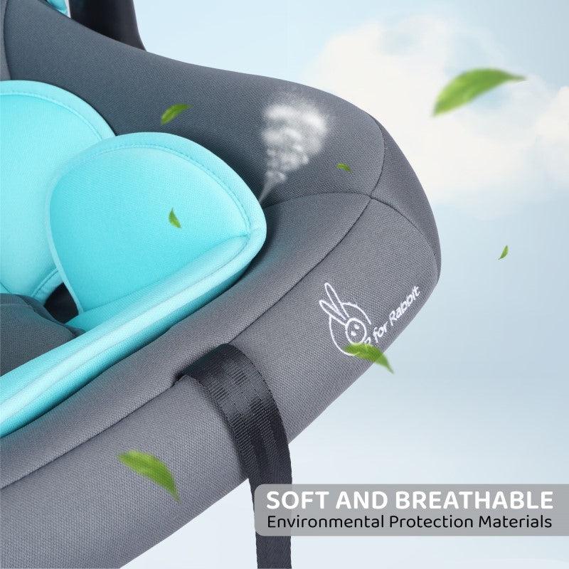 R for Rabbit - Picaboo - Car Seat - Grey Blue