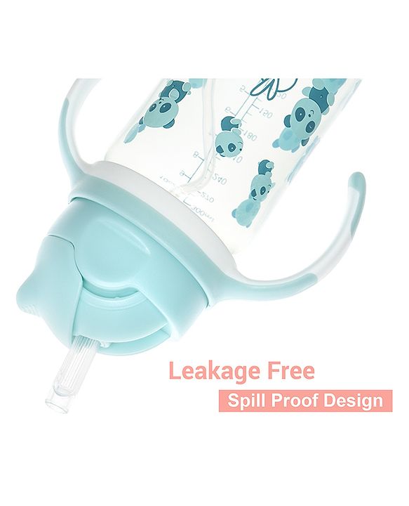R for Rabbit - Bubble Straw Sipper - Sippers - Blue