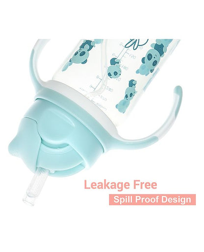 R for Rabbit - Bubble Straw Sipper - Sippers - Blue