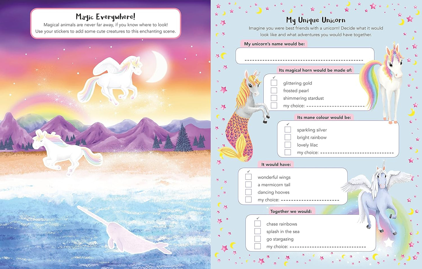 I love Magical Unicorns