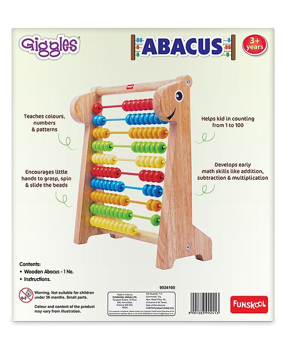 Giggles Giraffe Abacus Game - Multicolor