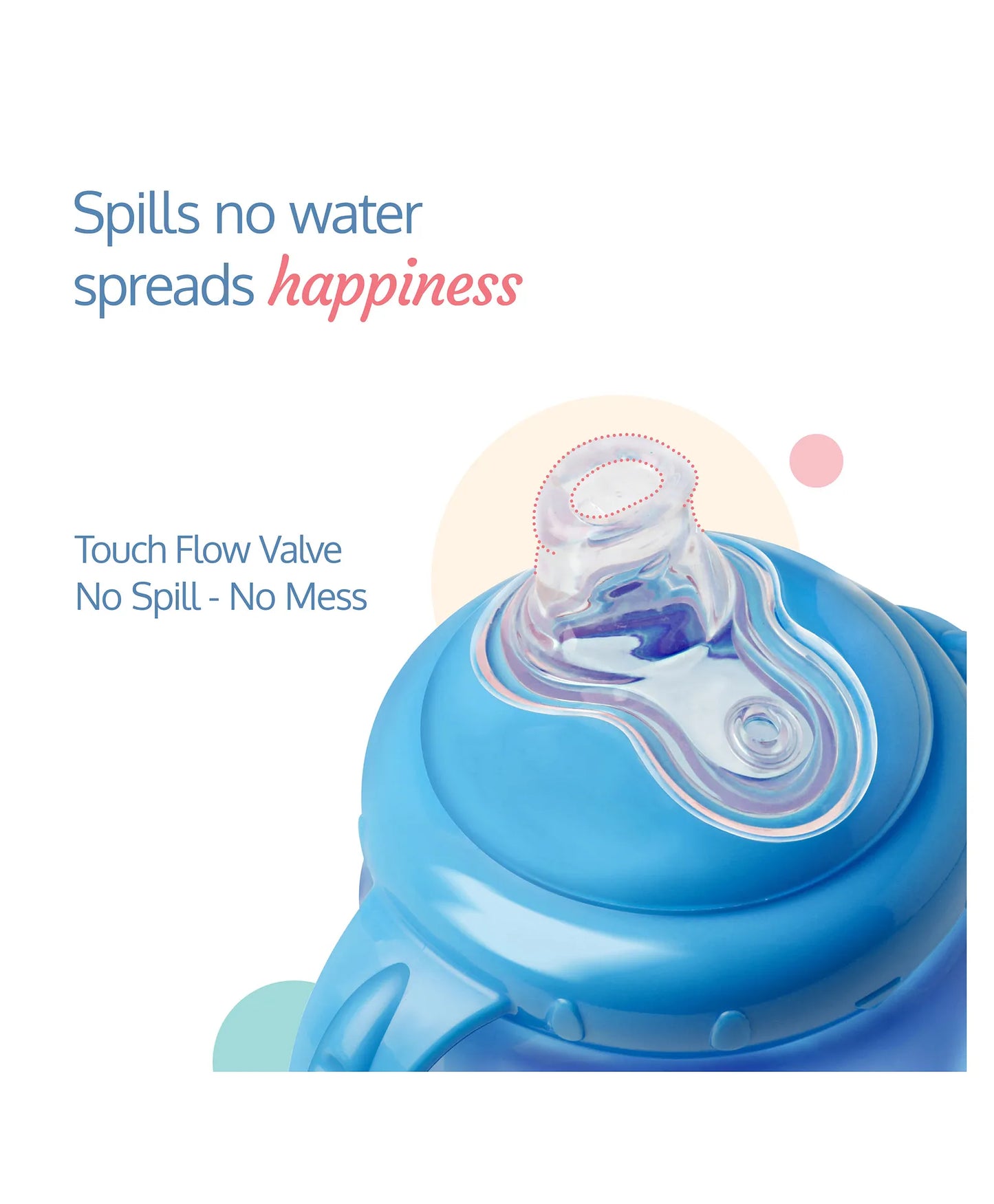 LuvLap Hippo Sipper - Blue