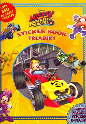 Sticker Book Mickey And Roadster Racers