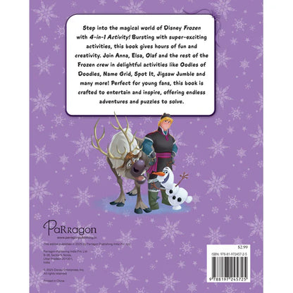 Disney Frozen 4 in 1 Activity