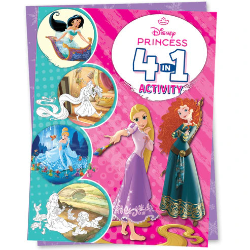 Disney Princess 4 in 1 Activity