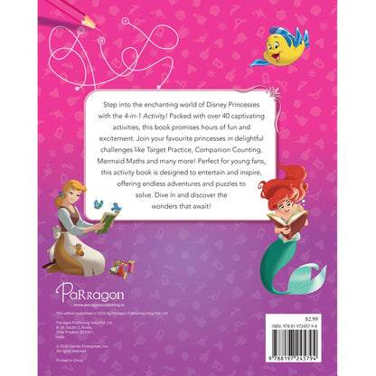 Disney Princess 4 in 1 Activity