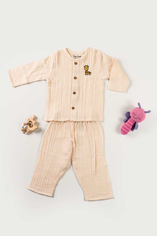 Muslin Night Dress Dew