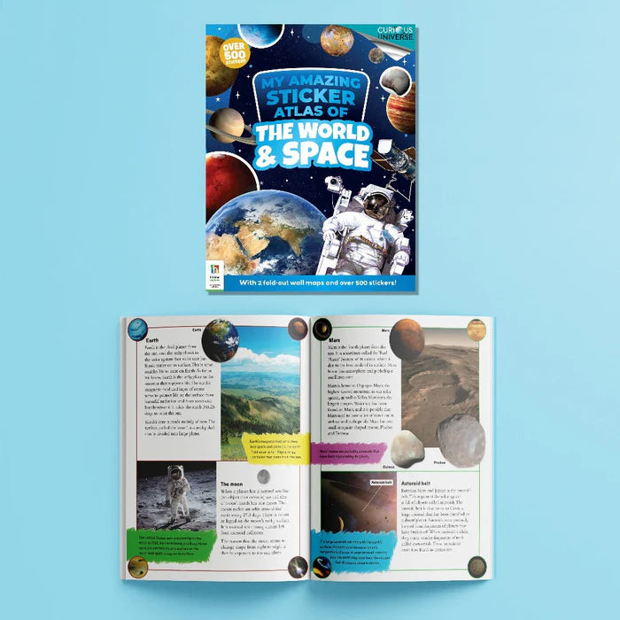 The World And Space Sticker Book