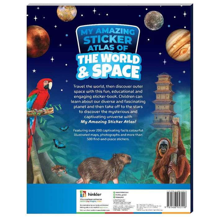 The World And Space Sticker Book