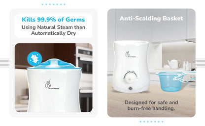 R For Rabbit - Hot Bot Plus Sterilizers and Bottle Warmer (White)