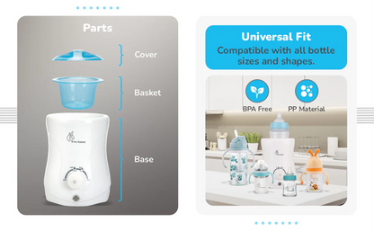 R For Rabbit - Hot Bot Plus Sterilizers and Bottle Warmer (White)