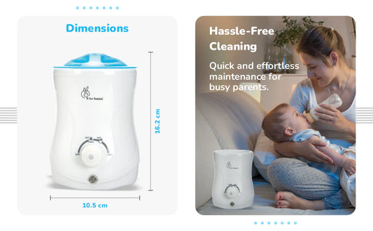 R For Rabbit - Hot Bot Plus Sterilizers and Bottle Warmer (White)