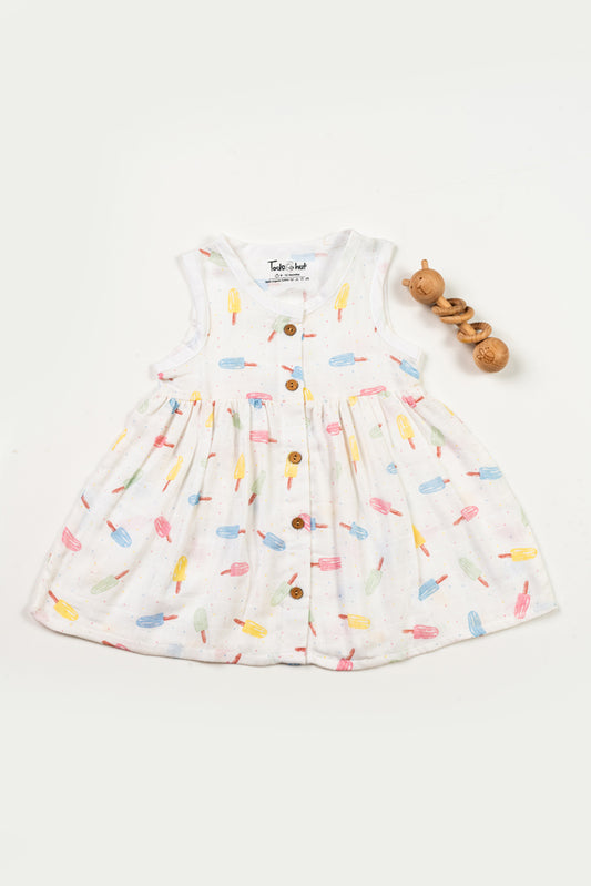 Muslin Frock Ice Stick