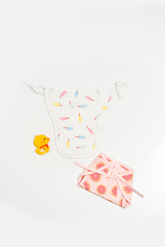 Muslin Nappy KT Ice Stick & Juicy Orange