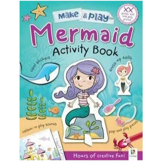 Make And Play Mermaid Activity Book