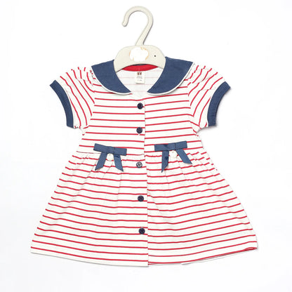 Toffyhouse Blue Bliss Frock for Baby Girls