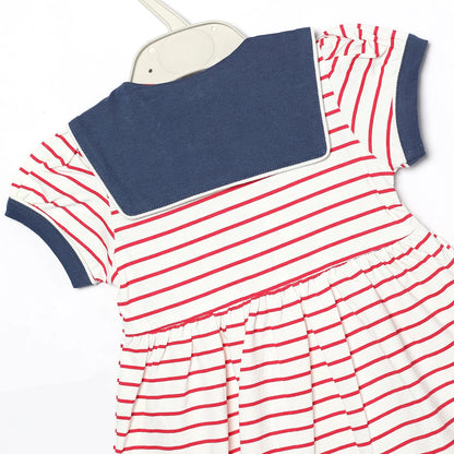 Toffyhouse Blue Bliss Frock for Baby Girls