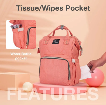 R For Rabbit - Caramello  Diaper Bag - Pink