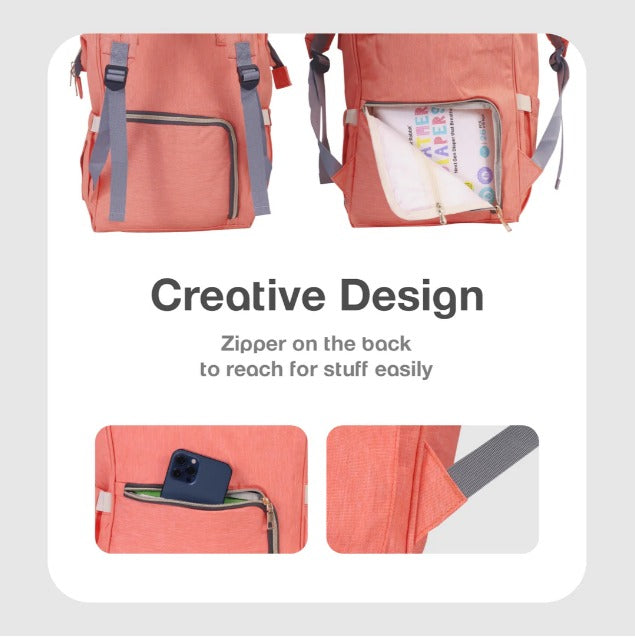 R For Rabbit - Caramello  Diaper Bag - Pink
