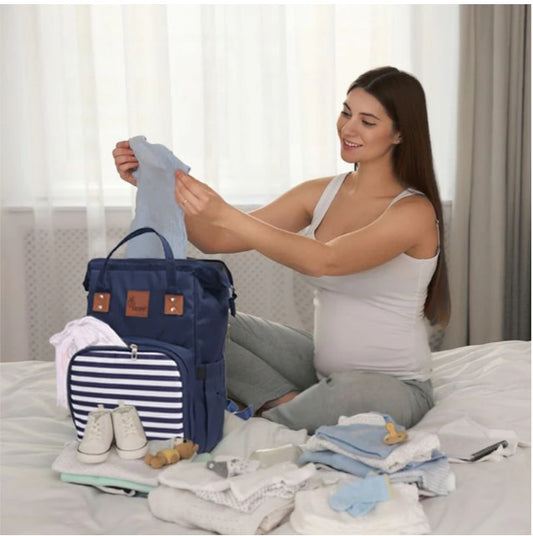 R For Rabbit - Caramello Regal Diaper Bag - Blue
