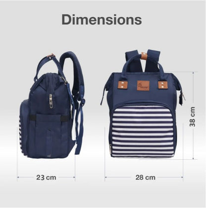 R For Rabbit - Caramello Regal Diaper Bag - Blue