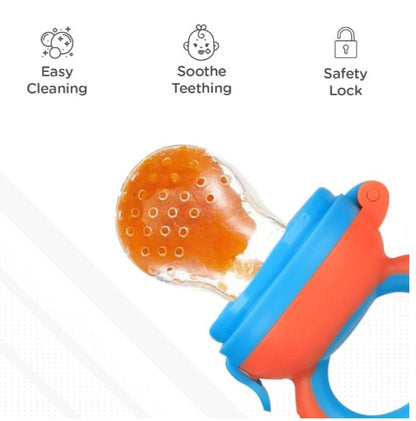 R For Rabbit - First Feed Bunny Nibblers - Orange Blue