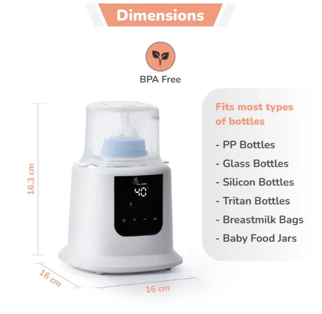 R For Rabbit - Hot Bot Smart Sterilizers Bottle Warmer (White)
