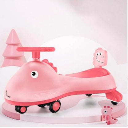 R For Rabbit - Iya Iya Dino Swing Car - Pink
