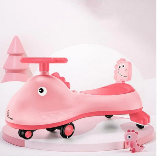 R For Rabbit - Iya Iya Dino Swing Car - Pink
