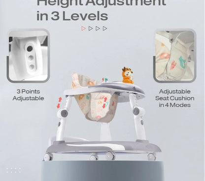 R For Rabbit - Little Feet Plus  Walker - Grey White