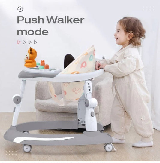 R For Rabbit - Little Feet Plus  Walker - Grey White