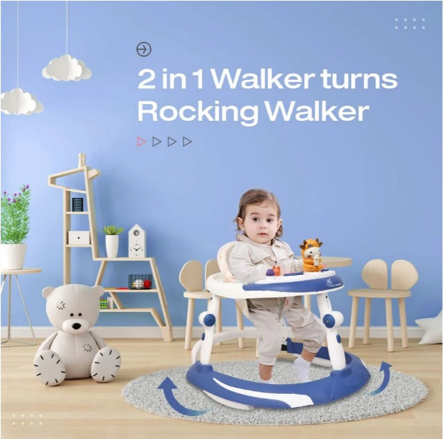 R For Rabbit - Little Feet Plus Walker - Blue White