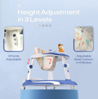 R For Rabbit - Little Feet Plus Walker - Blue White