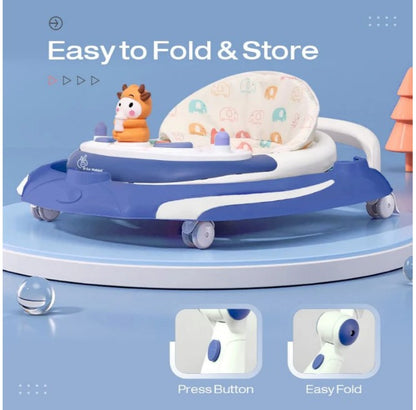 R For Rabbit - Little Feet Plus Walker - Blue White